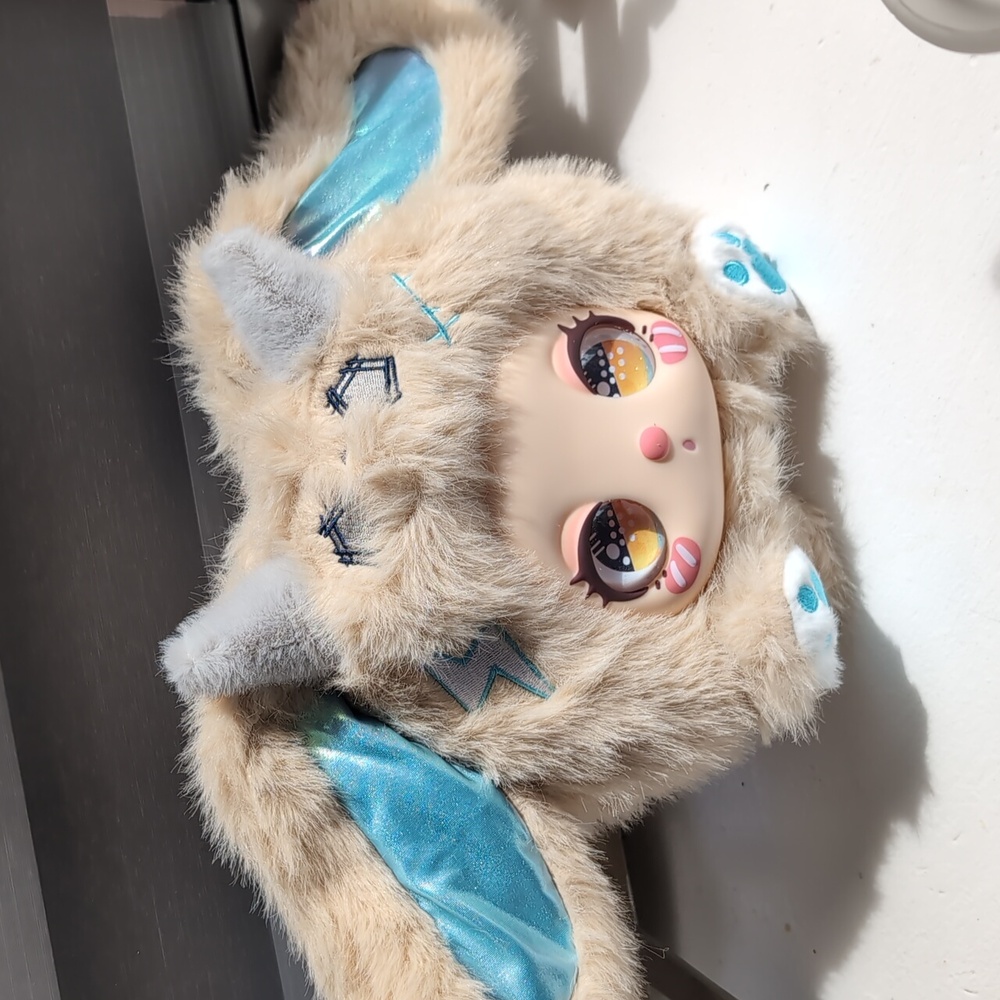 😍New Collectible Plush Liila Marshmallow Bunny Bag - Picture 3 of 11
